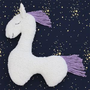 MXRPROPS recién nacido fotografía almohada Caballo Blanco unicornio felpa almohada accesorios para fotografía de bebé - Product Image 3