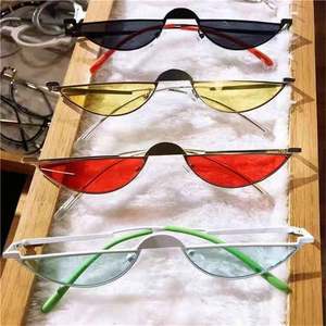 Gafas de Sol de Moda para Mujer, Estilo Vintage, Tamaño Pequeño, Color Rojo, Montura Metálica, Ojo de Gato, Novedad 2020 - Product Image 6