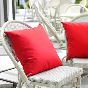 Plain Water Resistant Outdoor Garden Cushion Cover Patio Sofa Balcony 18"x18" Cushion Covers