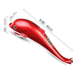 Masajeador de Delfín Eléctrico de Mano con Calor y Vibración, Masajeador Corporal Tipo Martillo, Masajeador de Fitness, Venta al por Mayor de Fábrica - Product Image 4