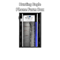 Système de Farming de Téléphones 1000 Appareils Android 40 Ports USB 3.0 OTG Hub Ethernet Boîtier Logiciel Équipement de Farming de Téléphones