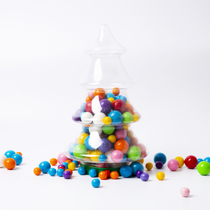 Fabricant de bonbons Vente en gros Gomme à bulles de Noël personnalisée Assortiment de fruits Boule de gomme à bulles croustillante - Product Image 2