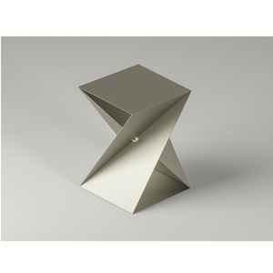 Modern Minimalist Luxury Z-Shaped Metal Side <b>Table</b> OEM/ODM High Quality <b>Stainless</b> <b>Steel</b> Customizable Coffee <b>Tables</b> - Product Image 5