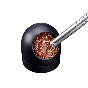 Limpiador de bolas de latón antiestático en forma de espiral, herramienta eficaz de eliminación de <span class=keywords><strong>estaño</strong></span> para <span class=keywords><strong>soldar</strong></span> puntas de hierro, esponjas de limpieza, estropajos - Product Image 2