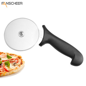 <b>Pizza</b> Cutter Roller Knife Stainless Steel 430 Large Seahorse Handle For <b>Pizza</b> Cookie Baking Hand Wash Only - Product Image 5