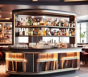 Mostrador de barra trasero comercial Muebles de barra Personalización Suministros de equipo de barra - Product Image 6