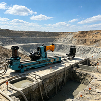 Foreuse rotative de marque chinoise de premier plan, moteur électrique 93 kW, alésage max. 700 mm, profondeur 500 m pour le forage de minerai