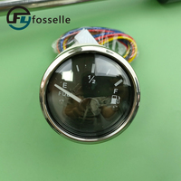 Instrument de mesure de niveau automatique pour sortie de Water-0-190ohm d'huile liquide de carburant diesel avec jauge de 52mm pour générateurs