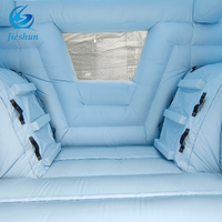 Château gonflable bleu maison de rebond combo cavalier gonflable château de mariage gonflable à vendre