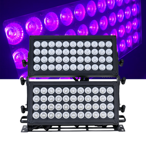 Lumière de scène LED de couleur urbaine à haute luminosité DMX RGBW 4 en 1 Lumière de lavage mural Stroboscope 88x12w IP66 Projecteur pour fête <span class=keywords><strong>disco</strong></span> - Product Image 1
