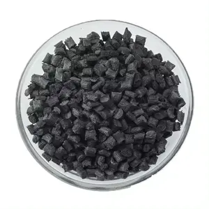 चीन फ़ैक्टरी इंजीनियरिंग प्लास्टिक नायलॉन संशोधित पॉलियामाइड 6 PA6 GF30 काला