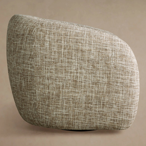 Sillón Giratorio Moderno de Tela para Sala de Estar, Sillón Individual de Ocio para Comedor, Hotel y Sala de Estar - Product Image 2