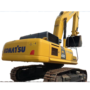 Excavatrice Komatsu PC450 45T certifiée CE, d'occasion du Japon, pour projets lourds, avec accessoire marteau hydraulique - Product Image 1