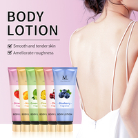 Crème hydratante pour le corps à la fragrance de fruits biologiques en gros sur mesure, OEM, crème éclaircissante pour le corps Victoria Secret