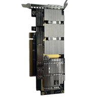 Carte d'interface réseau Ethernet PCIe 5.0 X16 Adaptateur OSFP à port unique 200 Gb/s MCX75310AAS-HEAT pour application serveur