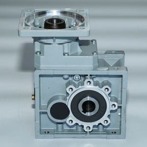 KM Hypoid Speed Reducer Transmission <strong>Gearbox</strong> Semirke 0.11-5.5KW <strong>Bevel</strong> Gear Flange Mounted Flanged Shaft ODM 1400 Input - Product Image 6
