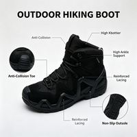 Bottes de randonnée pour hommes en daim et tissu Oxford, légères, imperméables, confortables et à prix abordable, pour toutes les saisons