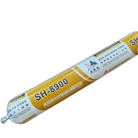Scellant silicone professionnel pour murs-rideaux en aluminium, résistant aux intempéries et anti-oxydation métallique