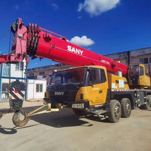 Grúa Móvil China en Excelentes Condiciones, Segunda Mano, 2021, Sany STC500E5, 50 Toneladas, Usada, Caja de Cambios PLC - Product Image 1