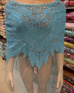 Women's <b>Top</b>-Grade Hand Embroidered Beaded Blouse Knitted Fabric Highest Quality Party Wear at Wholesale Export Price - Product Image 2