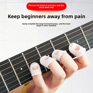 Protectores de Dedos de Silicona Antideslizantes para Guitarra, Reutilizables, para Dedos y Pulgares, para Ukelele, Banjo e Instrumentos de Cuerda, Venta al Por Mayor - Product Image 3