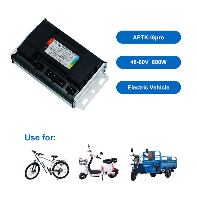 Hot Sale 600W BLDC Motor Controller 48V Sine Wave Electric Scooter & Ebike Controller 60V for Electric Vehicles