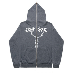 เสื้อฮู้ดดี้โอเวอร์ไซส์แบบมีซับใน สไตล์ยูนิเซ็กซ์ ผ้าเทอร์รี่คอตตอนคุณภาพสูง กันน้ำ สตรีทแวร์ ขายส่ง MOQ ต่ำ - Product Image 3