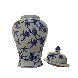 Jingdeazhen vaso di zenzero dipinto a mano blu e porcellana con uccello vaso di porcellana cinese decorazioni <span class=keywords><strong>per</strong></span> <span class=keywords><strong>la</strong></span> <span class=keywords><strong>casa</strong></span> <span class=keywords><strong>cose</strong></span> decorazioni <span class=keywords><strong>per</strong></span> <span class=keywords><strong>la</strong></span> <span class=keywords><strong>casa</strong></span> - Product Image 2