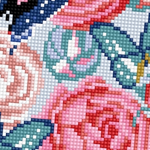 Kits de Bordado de Rosas <span class=keywords><strong>en</strong></span> Lana Delicada al por Mayor, Kits de <span class=keywords><strong>Punto</strong></span> de <span class=keywords><strong>Cruz</strong></span> para Decoración del Hogar, Kits de Bordado de <span class=keywords><strong>Punto</strong></span> de <span class=keywords><strong>Cruz</strong></span> para Almohadas - Product Image 5