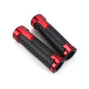 Moto 22mm CNC alluminio gomma Gel maniglia Bar Grip manopole per <span class=keywords><strong>Vespa</strong></span> Scooter LT LX GT GTS <span class=keywords><strong>GTV</strong></span> 300 <span class=keywords><strong>250</strong></span> 125 Sprint 200 - Product Image 1