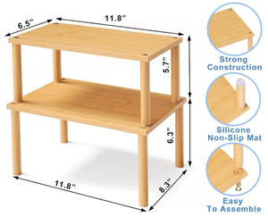 Best Seller Wooden Household <b>Storage</b> Spice Rack Organizer <b>for</b> <b>Kitchen</b> Use - Product Image 6
