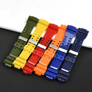 สายนาฬิกาข้อมือยางคุณภาพสูงสำหรับ <span class=keywords><strong>Casio</strong></span> <span class=keywords><strong>GA</strong></span>-100/110/120/150/<span class=keywords><strong>400</strong></span>/700/GD100/GLS-100 - Product Image 2