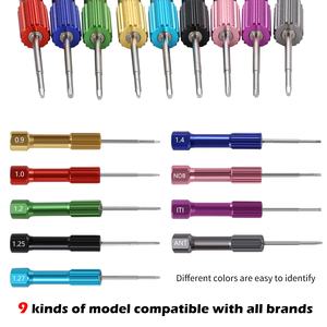 Kit y soporte de destornillador Dental, 9 Uds., herramientas de implante de pilar de laboratorio Dental, Micro destornillador técnico, instrumentos de dentista - Product Image 5