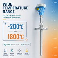 Sonde de température à thermocouple de type K, B, S, R, longueur de sonde personnalisable pour four industriel