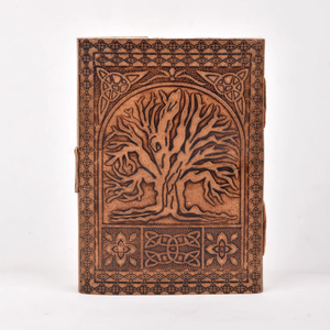 Diario de Cuero de Cabra TC de Calidad Estándar con Estilo Vintage, Hecho a Mano, en Venta por Exportadores - Product Image 2