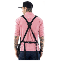 Robuste gris véritable Oxford toile Pro mécanicien menuisier électricien outil tablier porte-outil magnétique personnalisable OEM sac à outils
