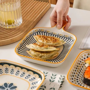 صينية خبز شمالية صحن جبن من الطراز الاسكندنافي صينية خبز مبتكرة قديمة بمقبض طبق - Product Image 1