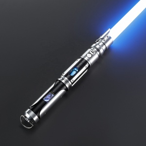 Nexussabers Nouveau Sabre Laser à Tige Métallique en Cuivre avec Chambre à Cristal Rotative, Support de Balayage Fluide, Écran LED Modulable, Épée Laser - Product Image 2