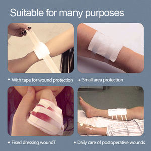 ม้วนผ้าพันแผลผ้าพันแผลขนาด100เมตรสี800กรัมผ้าพันแผลผ้าพันแผลดูดซับทางการแพทย์ Hemostatic - Product Image 6