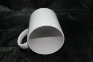 Holesale-taza de café de cerámica personalizada por sublimación, vaso redondo y liso, 11oz - Product Image 4