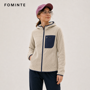 Veste Softshell Imperméable d'Extérieur pour <span class=keywords><strong>Femme</strong></span>, Couleur Unie, Doublure Polaire Contrastante, Idéale pour la <span class=keywords><strong>Randonnée</strong></span> et le Trekking (Vente en Gros) - Product Image 4