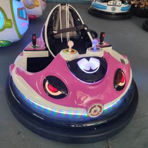 Children's Amusement Park Equipment <b>Battery</b> <b>Operated</b> UFO Bumper Car Coin-<b>Operated</b> Swing Machine Game - Product Image 4