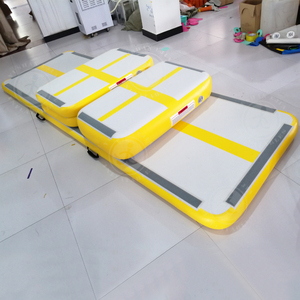 Dài phòng tập thể dục thể thao Mat gạch tập thể dục Inflatable thảm yoga TUMBLING thể dục thảm không khí theo dõi 4M - Product Image 3