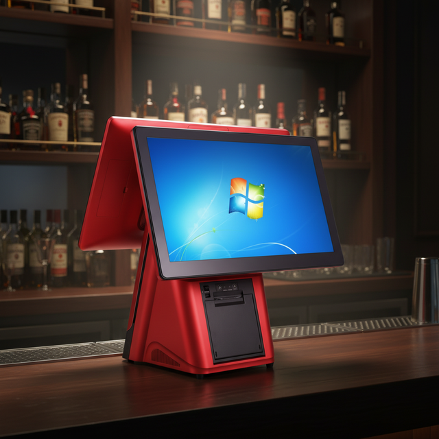 15.6 Inch Pos System Software Terminal Pos Machine Android System Restaurant Billing Hospitality Service All in 0ne Pos Device