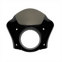 Carénage de phare de moto en plastique Lingtan avec matériel de montage pré-percé pour Davidson XL 1200 883 Dyna