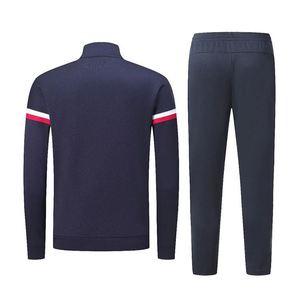 Chaqueta Deportiva de Fútbol 100% Poliéster con Nombre y Logotipo Personalizados, Traje de Fútbol con Cremallera Completa para Hombre, Chaqueta Deportiva para Equipo de Fútbol - Product Image 4