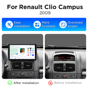 Junsun Android <b>Bluetooth</b> Car Stereo Touchscreen GPS Navigation Multimedia Radio for Renault Clio Campus 2009 Car Radio Player - Product Image 2