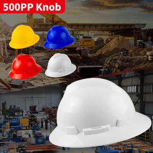 건설 안전을 위해 제조 된 로고가 있는 WEIWU 맞춤형 전체 챙 하드 모자 효과적인 머리 보호 - Product Image 1