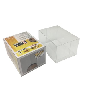 Wholesale factory packing box pop protector plastic box PET transparent box for toy
