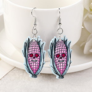 Pendientes colgantes de Halloween <span class=keywords><strong>Pastel</strong></span> <span class=keywords><strong>Goth</strong></span> a la moda para niñas y mujeres, regalo de cumpleaños, joyería encantadora - Product Image 6